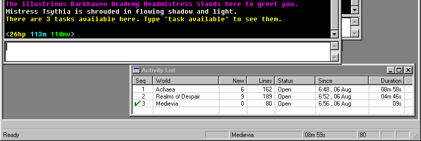 Activity List