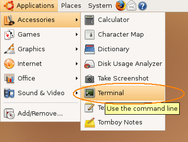 Starting Terminal